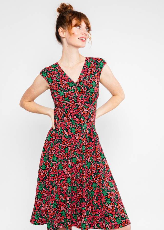 Sommerkleid Shalala Tralala in Love - Tropical Meadow von Blutsgeschwister
