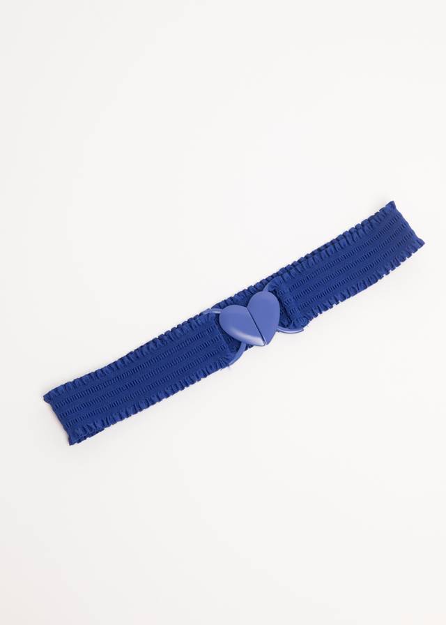 Taillengürtel Fantastic Elastic Heart - Elastic Blue von Blutsgeschwister