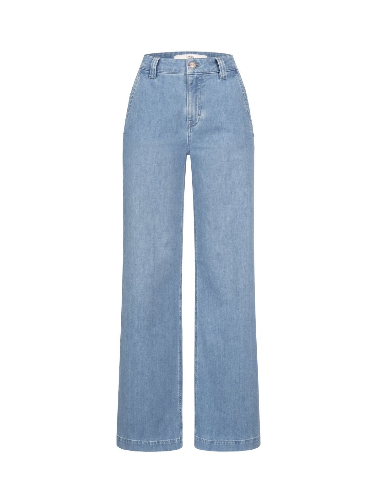 High Waist Marlenejeans - Light Denim von Lanius