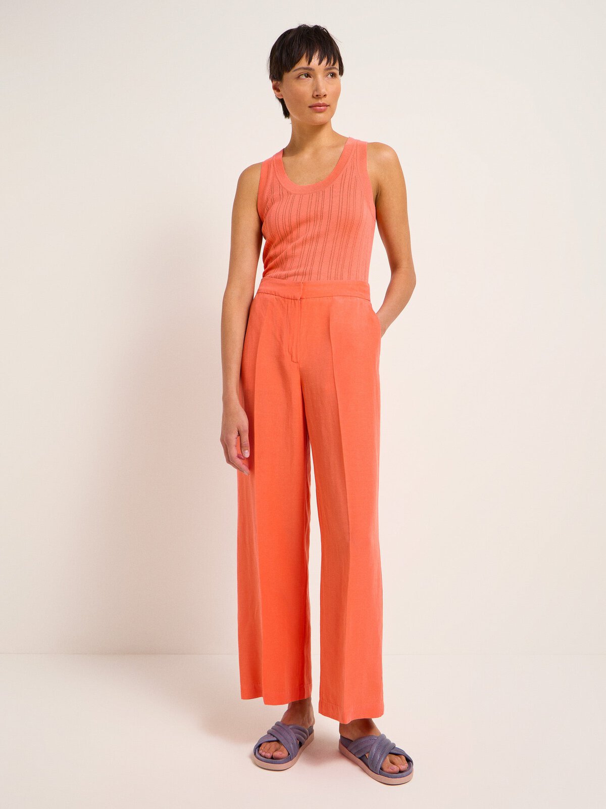 Hose mit weitem Bein - Coral von Lanius