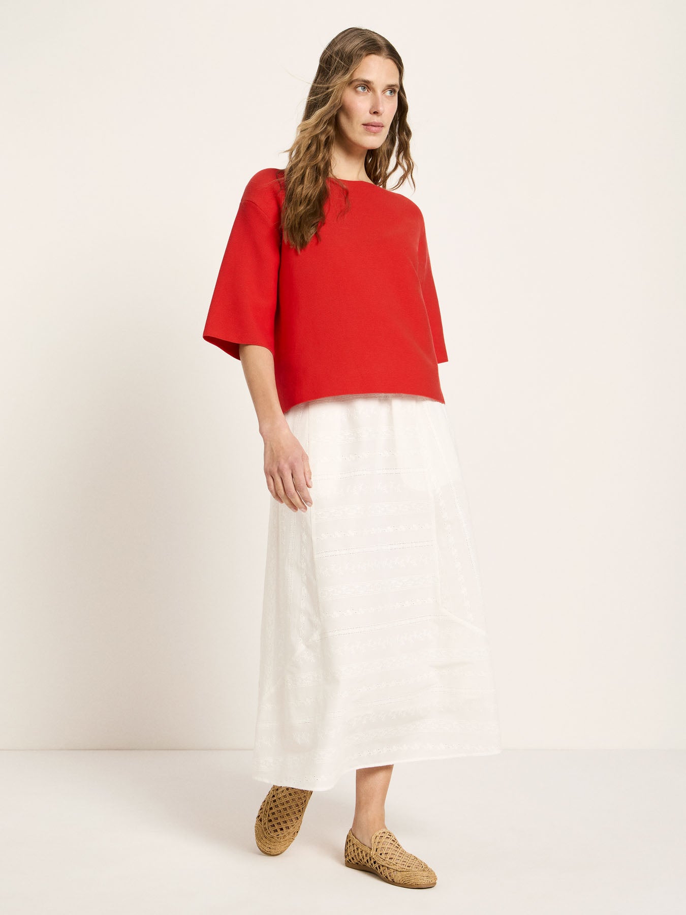 U-Boot Pullover (GOTS) - Lava Red von Lanius