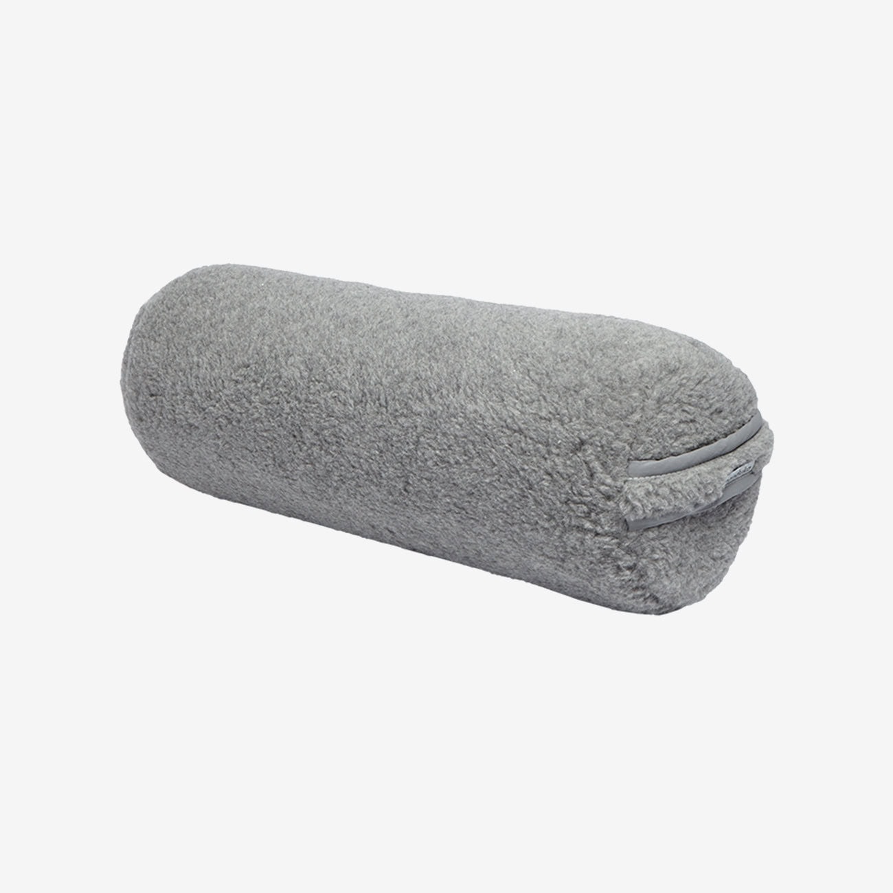 Yogabolster Rund Wolle - Grau von Manduka