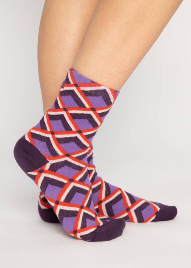 Baumwollsocken Sensational Steps - My Friendly Socks von Blutsgeschwister