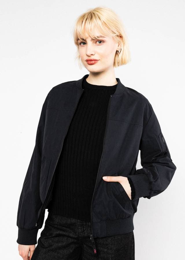 Blouson Wild Heart - Desert Night Black Plain von Blutsgeschwister