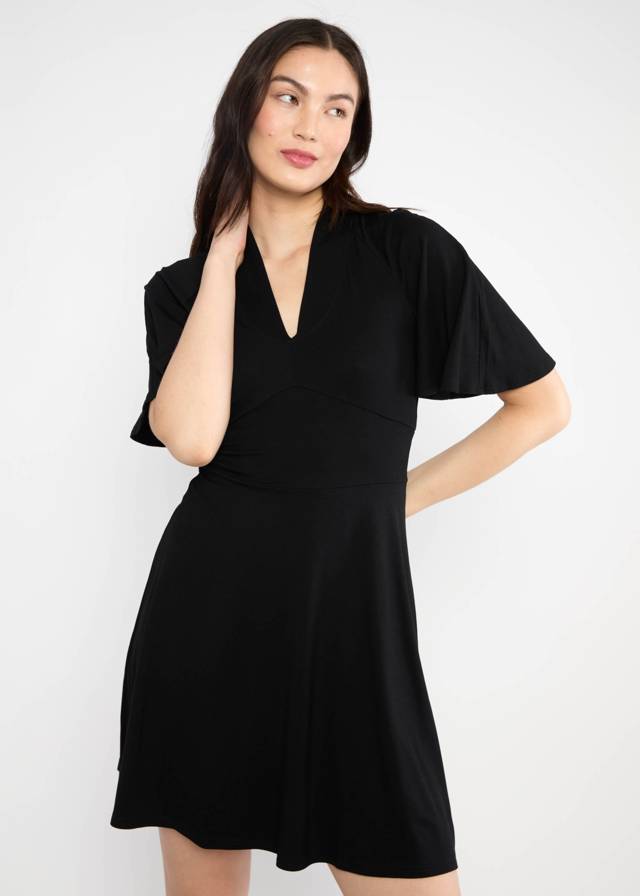 Minikleid Dance the Day Away - Soot Black von Blutsgeschwister