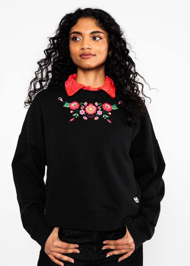 Pullover Crew Core - Back To Black von Blutsgeschwister