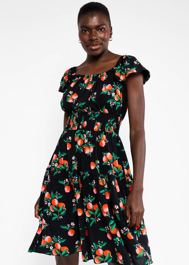 Sommerkleid Parasolita - Orange Grove von Blutsgeschwister