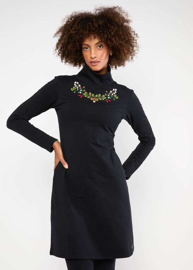 Sweatkleid Oh Jacky - Back To Black von Blutsgeschwister