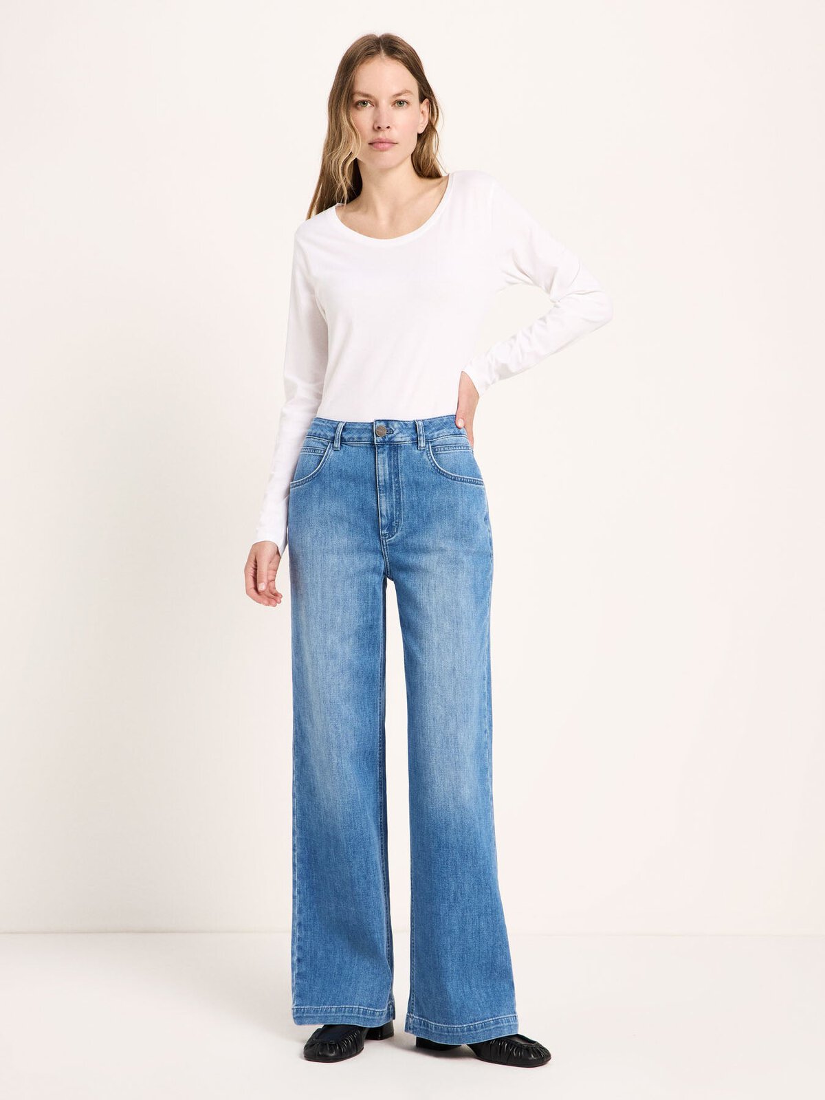 Marlenejeans (GOTS) - Mid Blue Denim von Lanius