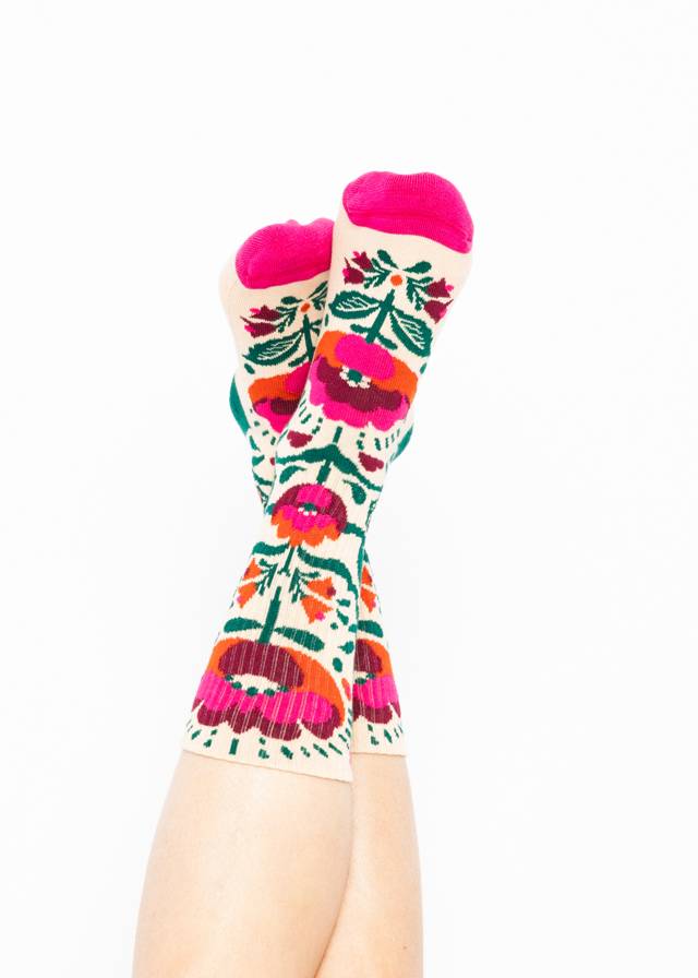 Baumwollsocken Sensational Steps - Cherie Prairie Socks von Blutsgeschwister
