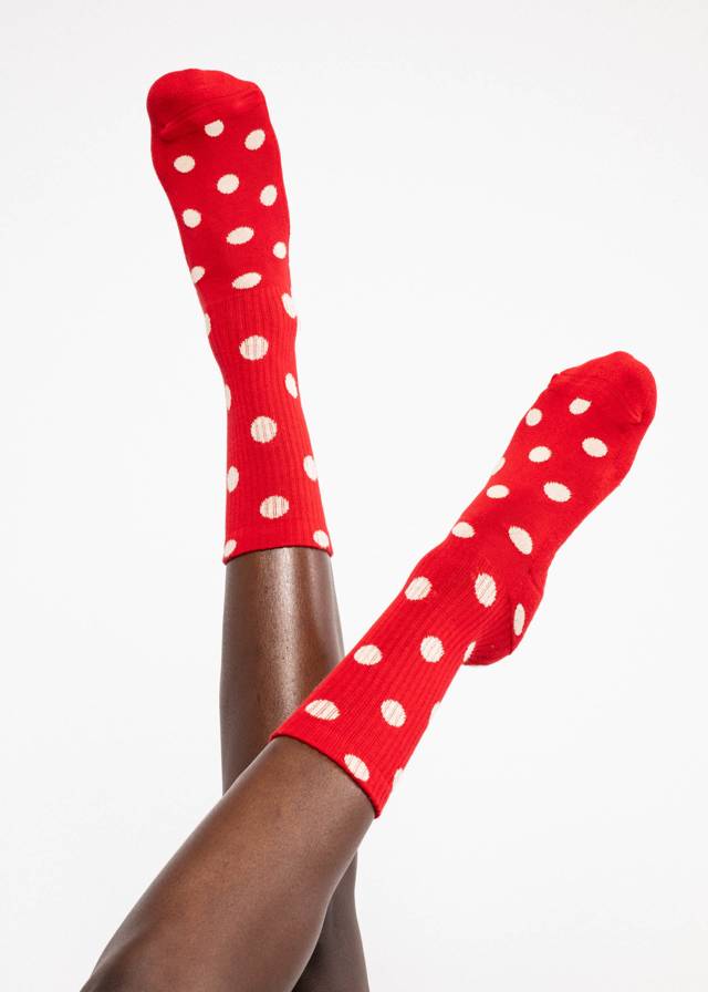 Baumwollsocken Sensational Steps - Cosy Mushroom Socks von Blutsgeschwister