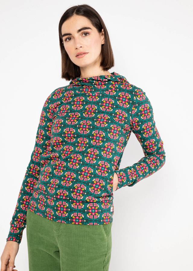 Hoodie Scuba Duba - Cowgirl Flower von Blutsgeschwister