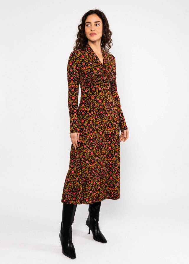Jerseykleid Hot Knot Shawl - Jardin Encantado von Blutsgeschwister