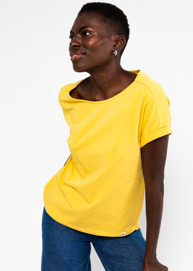 Jerseyshirt Glow and Grow - Yummy Yellow von Blutsgeschwister