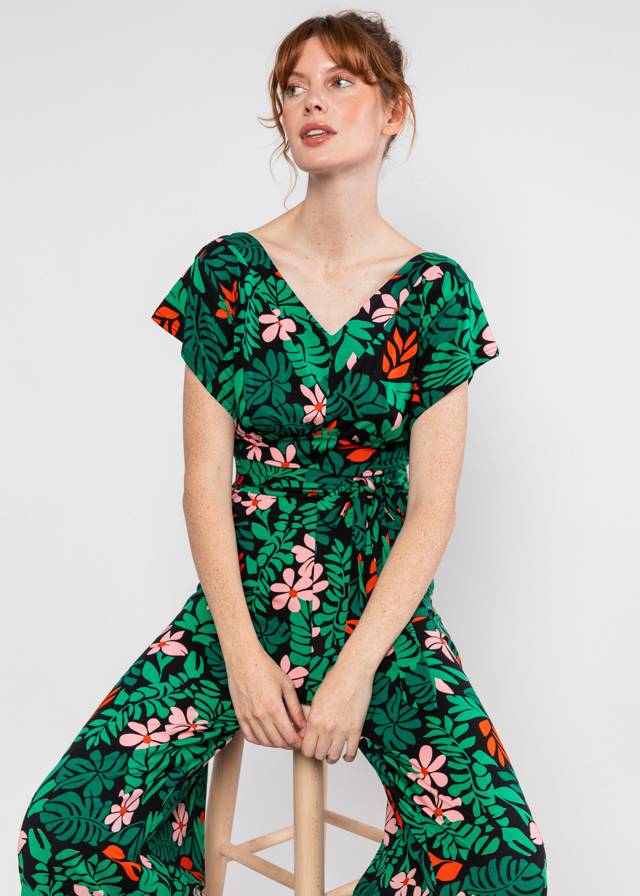 Jumpsuit Wonder of Wisdom - Dreaming Under Palm Leaf von Blutsgeschwister