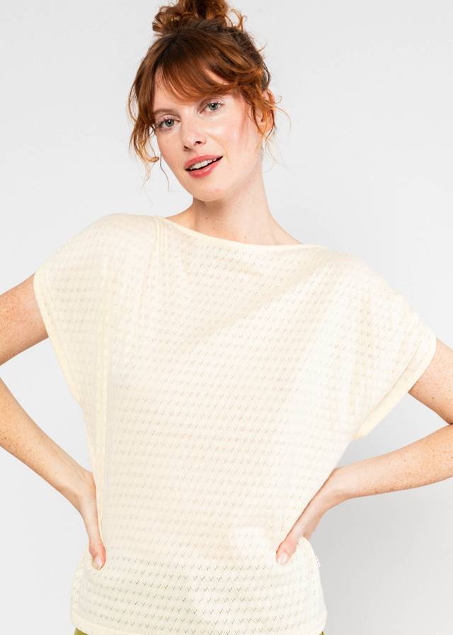Shirt Filigree Strong and Easy - Cat's Paw White von Blutsgeschwister