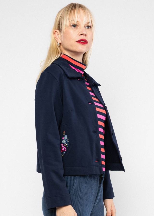 Sweatjacke Jacky's Joy - Retro Bluing von Blutsgeschwister