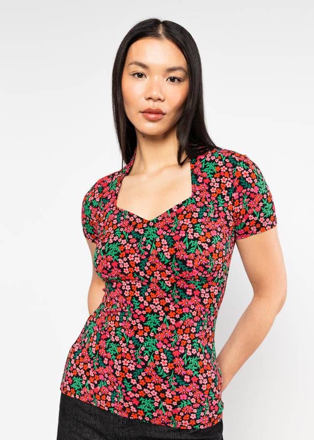 T-Shirt Pow Wow Vau - Tropical Meadow von Blutsgeschwister
