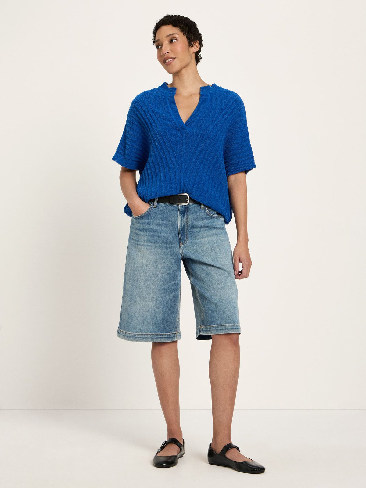 Bouclé Pullunder (GOTS) - Lapis von Lanius