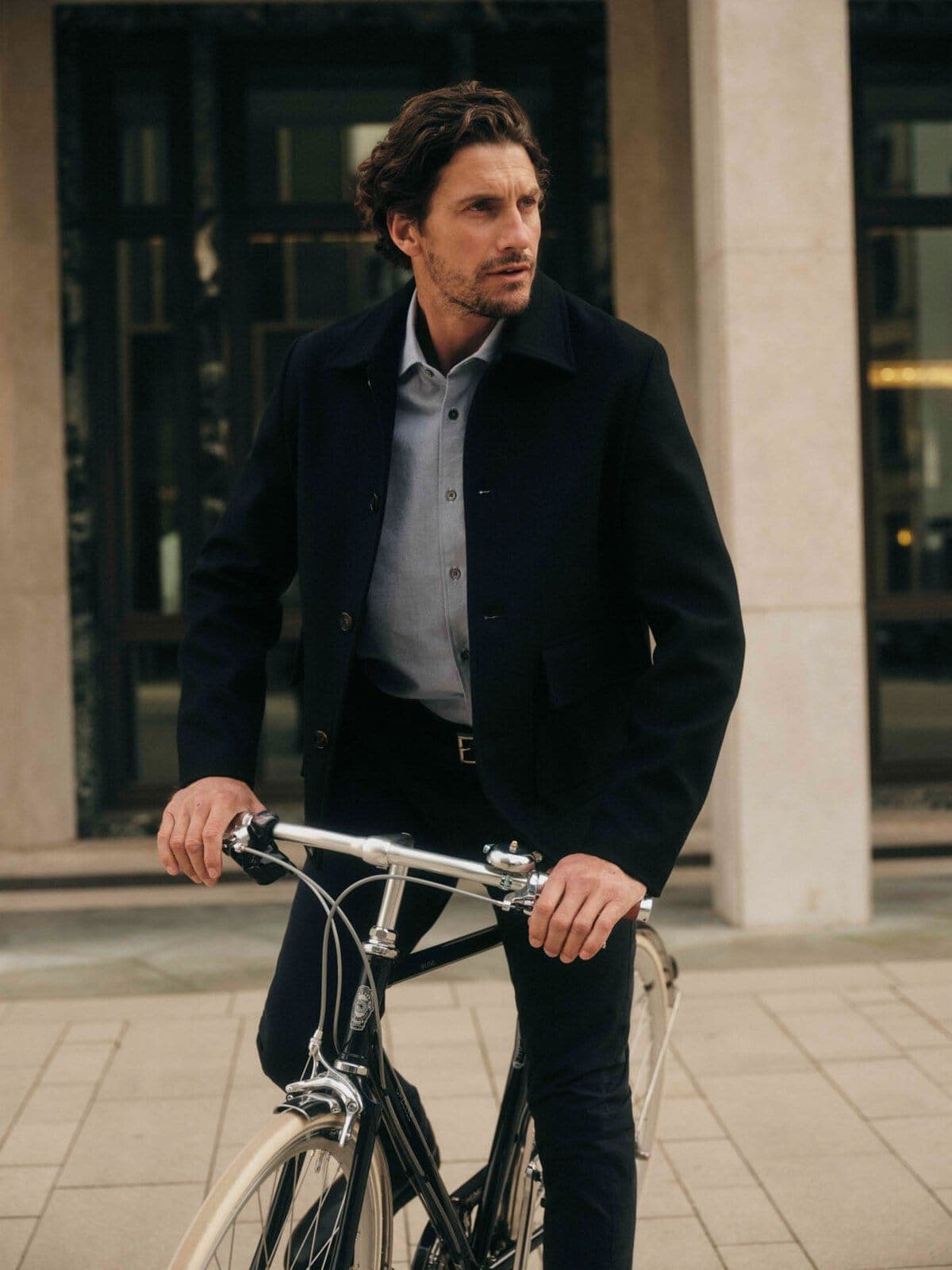 Caban Jacke - Dark Navy von Lanius