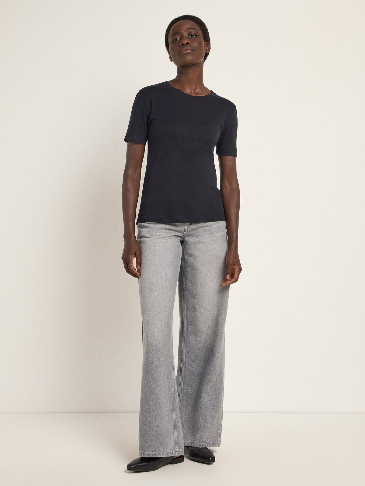 Marlenejeans (GOTS) - Light Grey Denim von Lanius