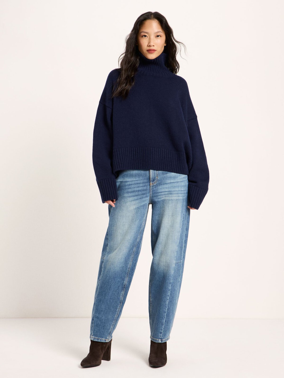 Oversize Pullover GOTS - Midnight von Lanius