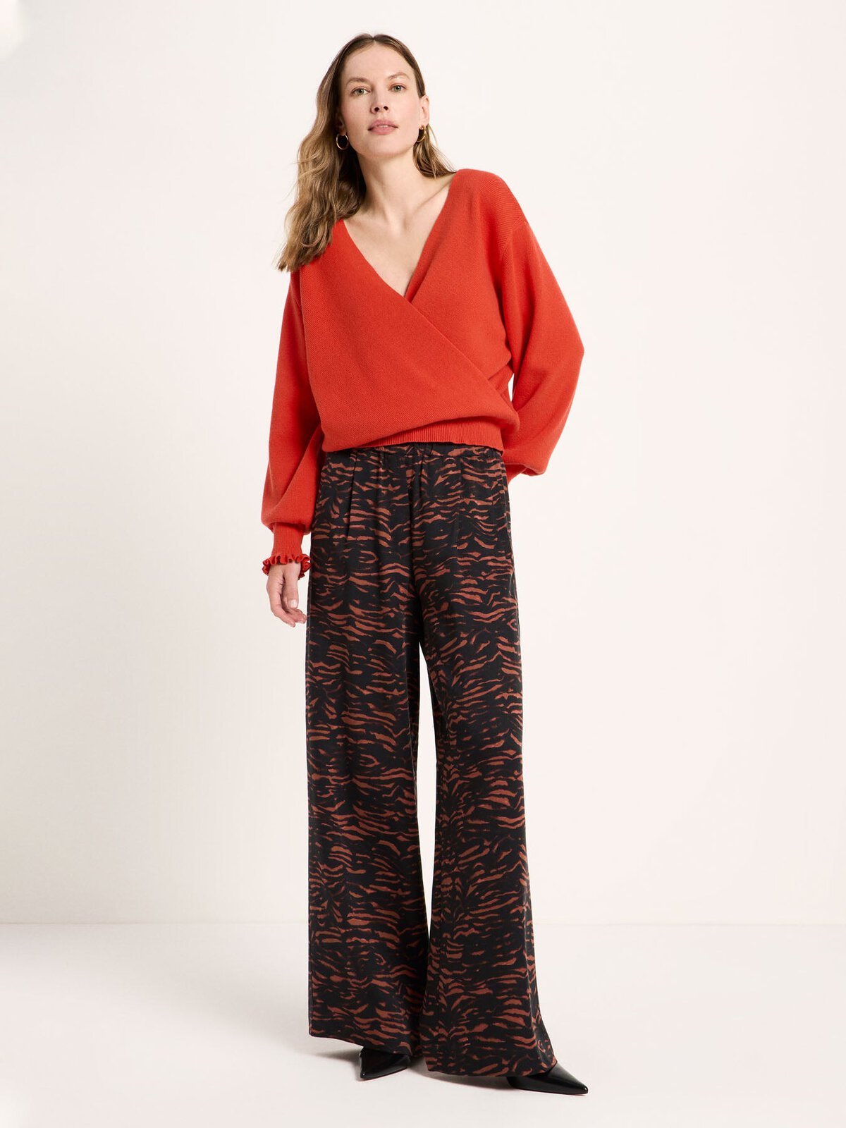 Pullover in Wickeloptik - Fire von Lanius