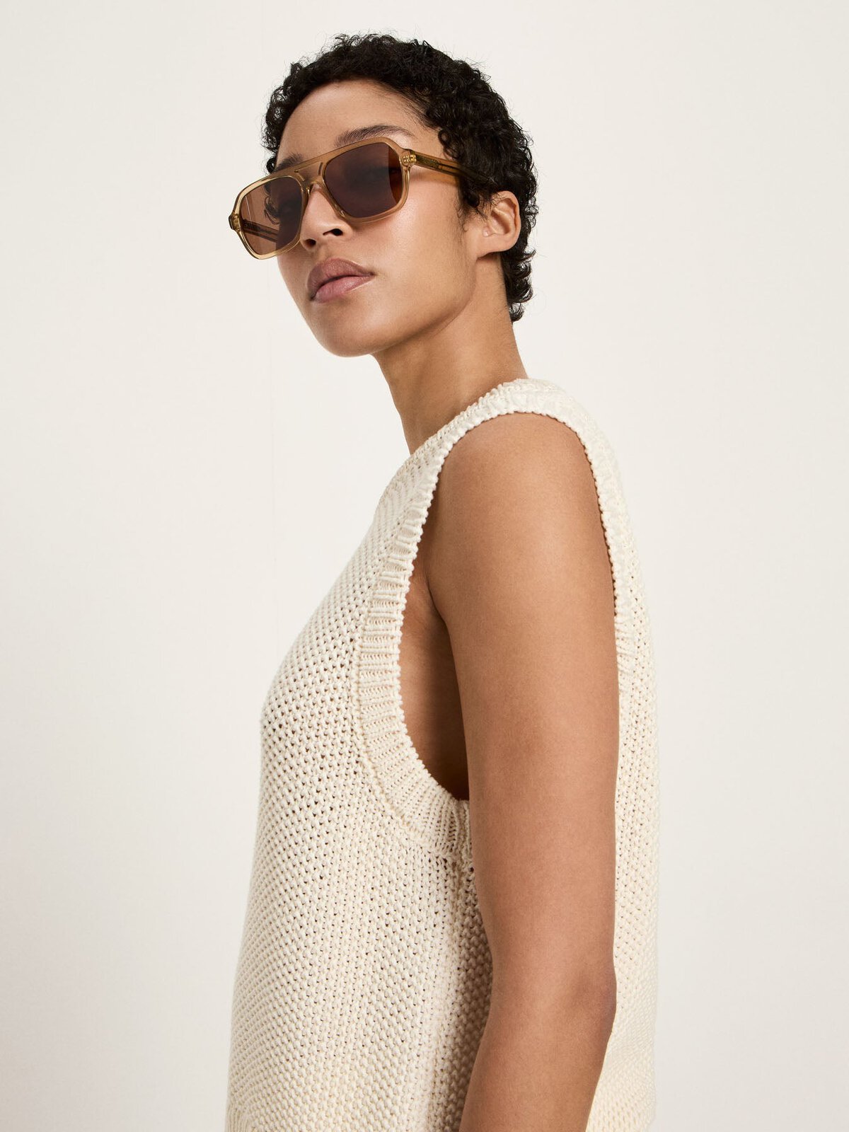 Pullunder (GOTS) - Off White von Lanius