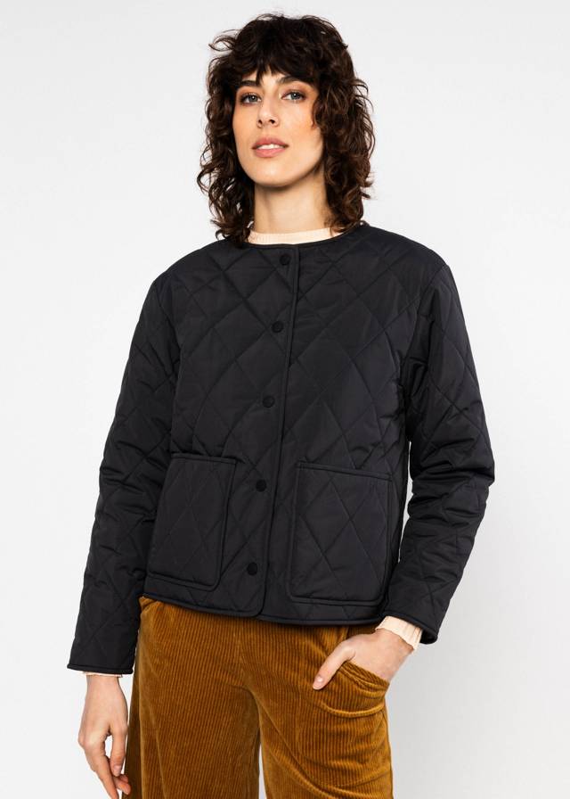 Übergangsjacke Soft Armour Liner - Classy Black Chic von Blutsgeschwister