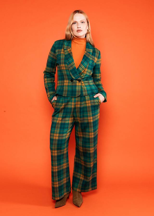 Blazer Tailored Threads - Classy Sassy Check von Blutsgeschwister