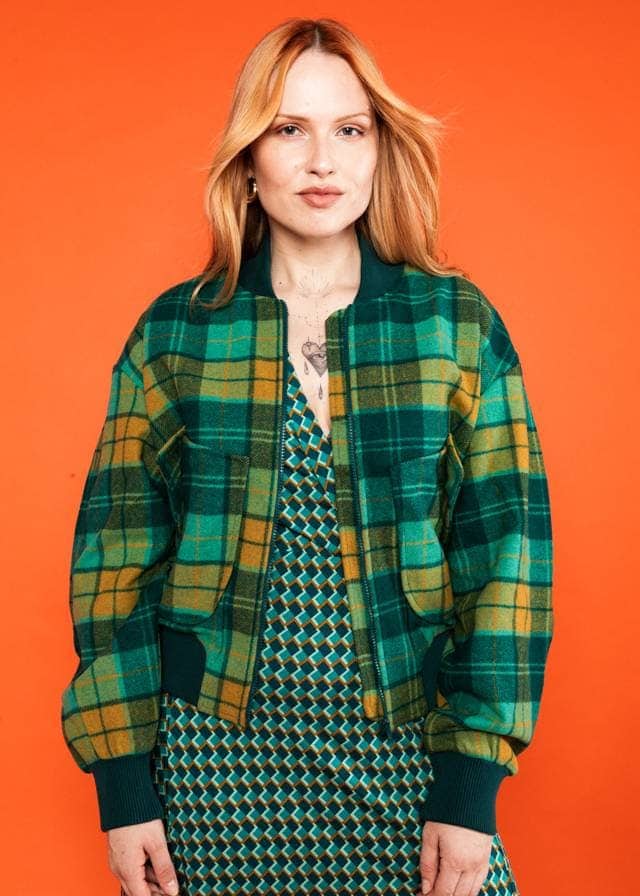 Blouson The Blenley - Sassy Check von Blutsgeschwister