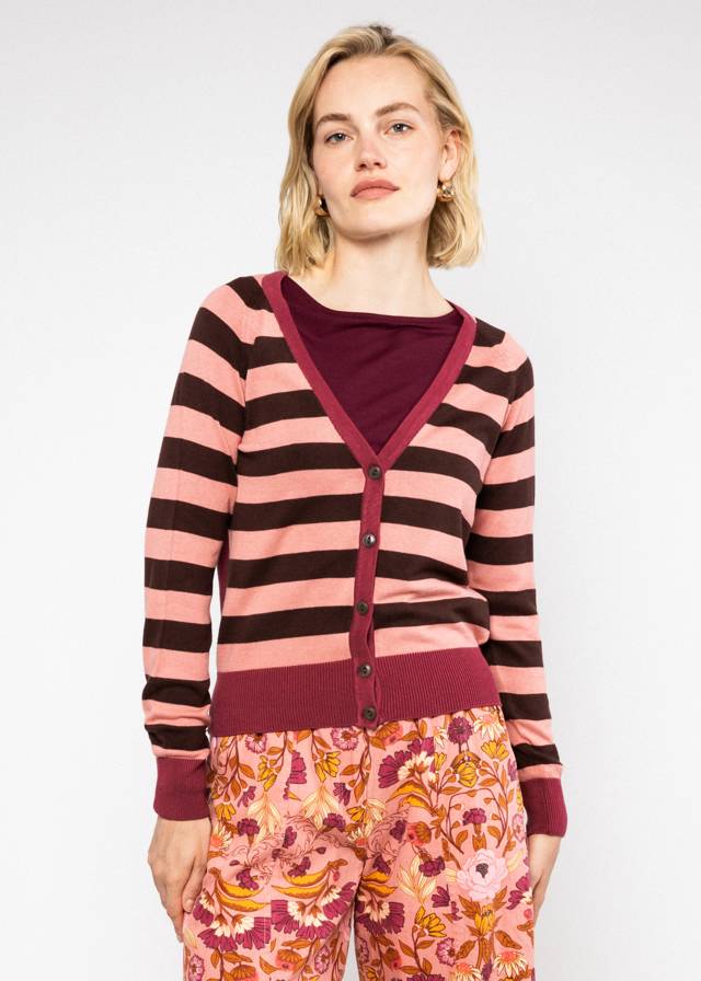 Cardigan Bright Side of Life - Apple Knit Stripe von Blutsgeschwister