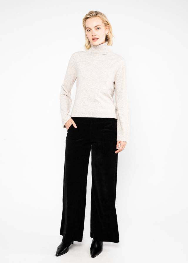 Hose Jolly Marleen long - Fine Needle Black von Blutsgeschwister
