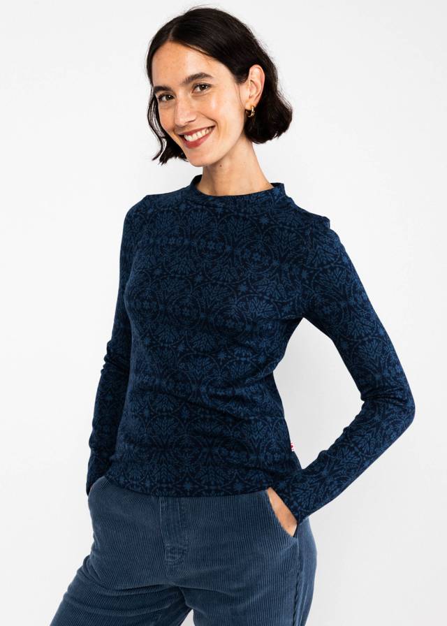 Strickoberteil Safe and Warm Turtle - Blue Harvest Thanks von Blutsgeschwister