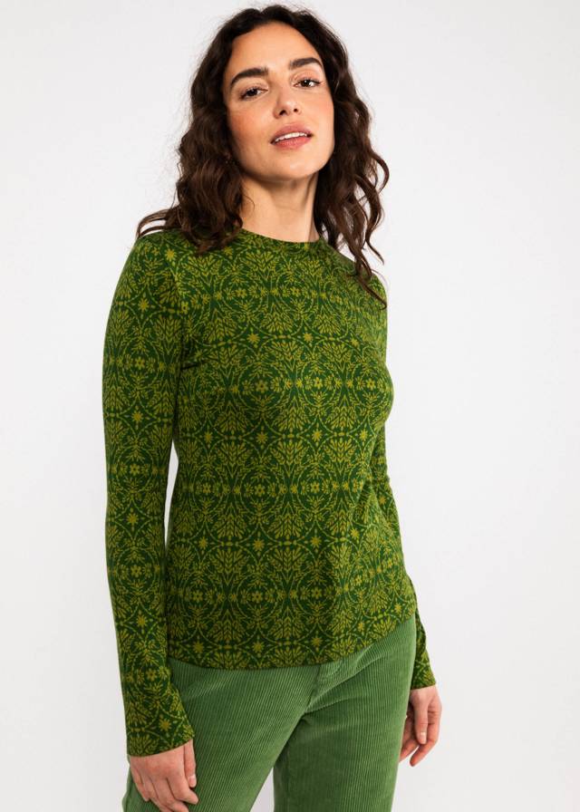 Strickoberteil Safe and Warm Turtle - Green Harvest Thanks von Blutsgeschwister