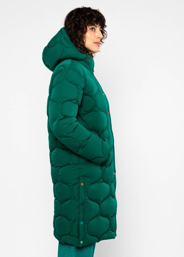 Wintermantel No Down Mister - Emerald Statement von Blutsgeschwister