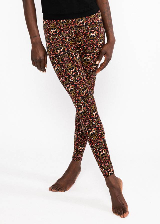 Baumwoll-Leggings Lovely Legs - Merry Go Round von Blutsgeschwister