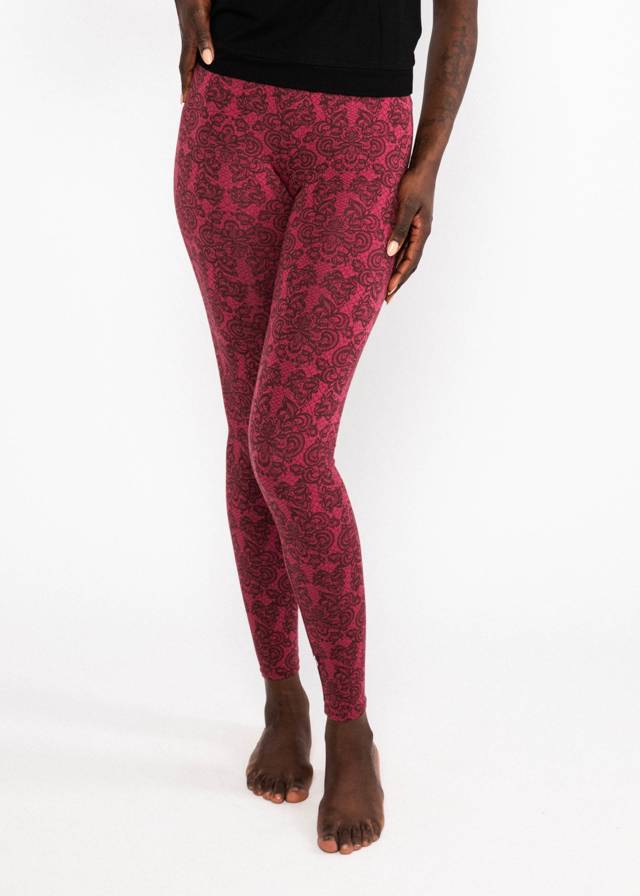 Baumwoll-Leggings Lovely Legs - Roaring Lace von Blutsgeschwister