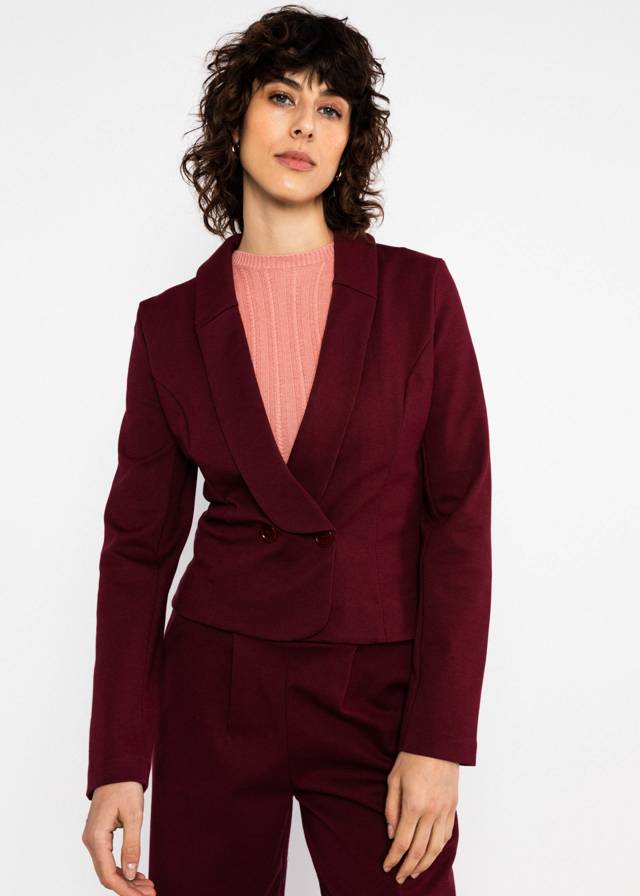 Blazer Tailored Threads - Classy Burgundy von Blutsgeschwister