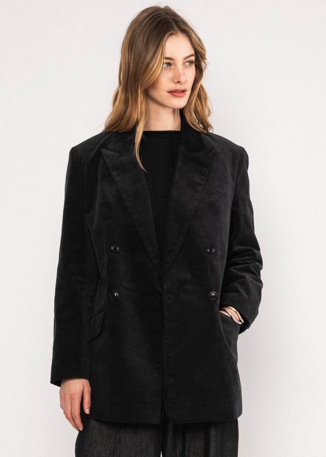 Blazer Whitney - Black Rhythm Velvet von Blutsgeschwister