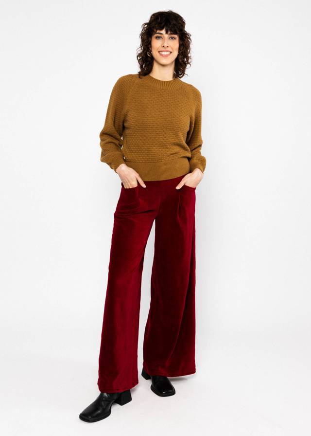 High-Waist-Hose Soft and Fitted - Bussi Baby Red von Blutsgeschwister