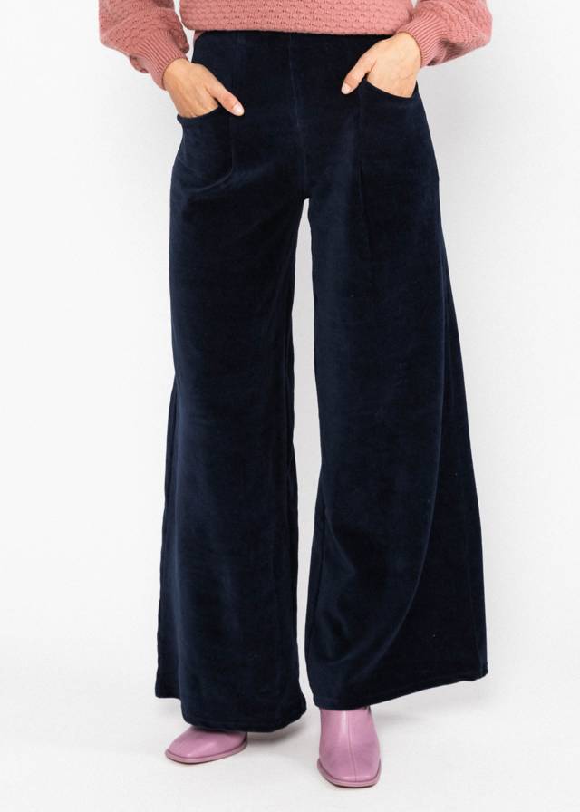 High-Waist-Hose Soft and Fitted - Fun Fair Blue von Blutsgeschwister