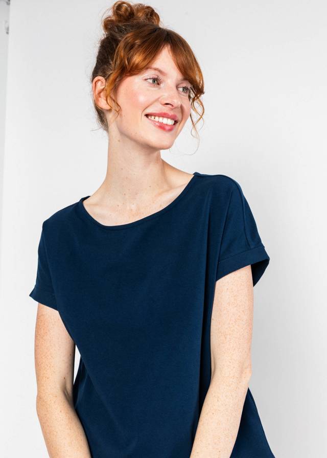 Jerseyshirt Glow and Grow - Dark Ultramarine Blue von Blutsgeschwister