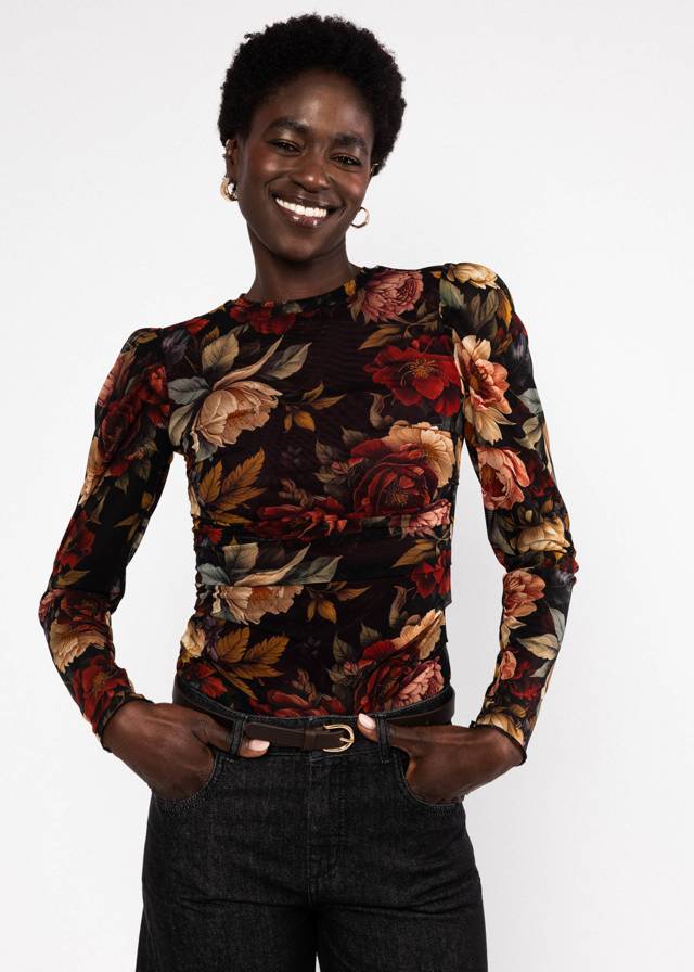 Mesh-Longsleeve Hymnia - Opus Floris von Blutsgeschwister