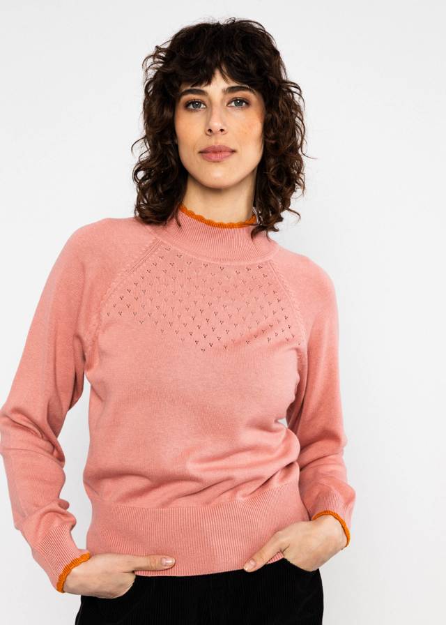 Strickpullover Delicious Minds - Soft Rose Knit von Blutsgeschwister